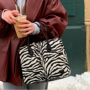 Zebra Y2K Handbag